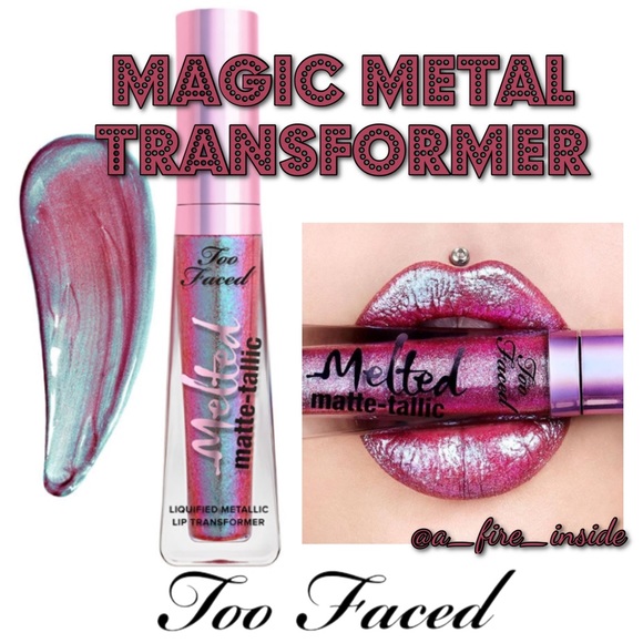 Too Faced Melted Matte-llics liquid Lipstick Metal Transformer - Picture 3 of 13
